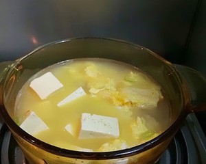 白菜豆腐湯的做法 步驟6