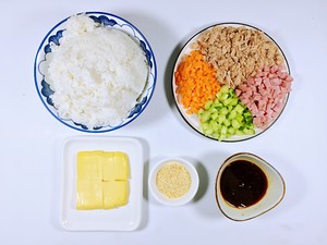 改善小孩挑食·懶人速手便當·日式芝士飯團??的做法 步驟1