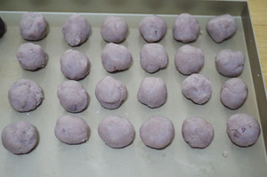 芋泥櫻花酥的做法 步驟16