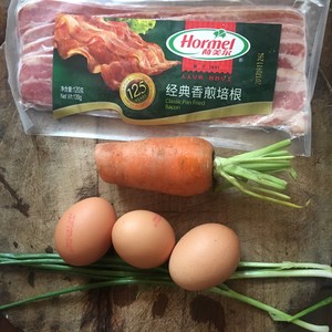 蔬菜培根玉子燒——深夜食堂的美味的做法 步驟1