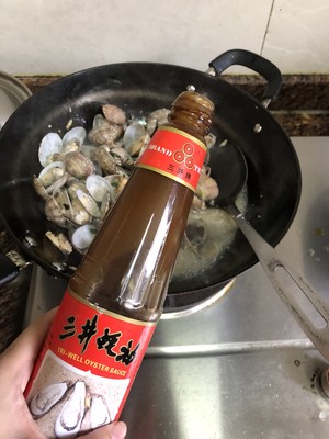 紫蘇炒大蜆的做法 步驟10