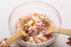 蝦切 · Shrimp Ceviche，西式冷菜的做法 步驟5