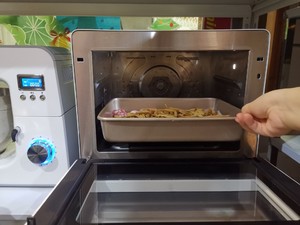 黃花菜蒸雞|松下蒸烤箱jk180的做法 步驟4