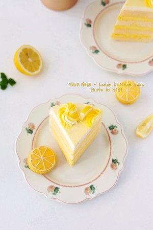 ??日本YOKU MOKU之檸檬奶油戚風蛋糕的做法 步驟18