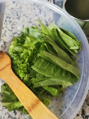 最簡單的豆豉鯪魚油麥菜的做法 步驟1