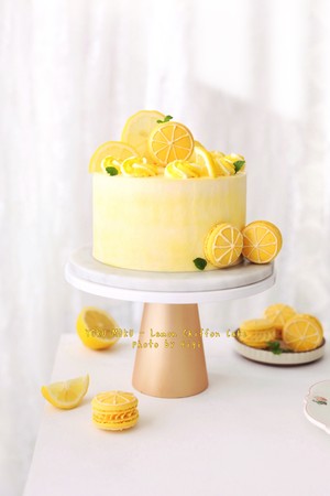 ??日本YOKU MOKU之檸檬奶油戚風蛋糕的做法 步驟17