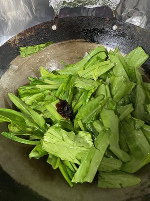 蠔油蒜蓉油麥菜的做法 步驟6