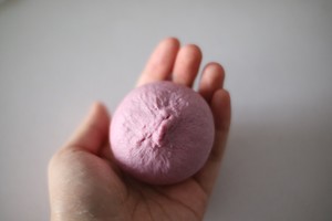 日式紫薯紫糯米包的做法 步驟19