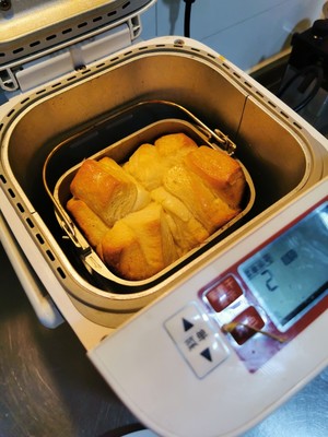 面包機做日式煉乳面包的做法 步驟10