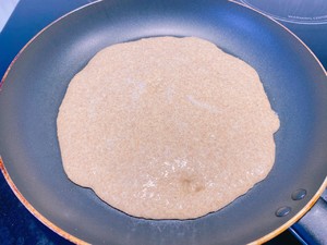 全麥pancake奶香餅芋泥肉松盒子蛋糕 全麥無糖無油小甜品 減肥減脂芋泥控解救嘴饞的做法 步驟15