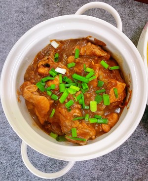 【補氣養血菜譜】土豆燜雞的做法 步驟8