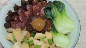 臘腸臘肉煲仔飯（電壓力鍋/電飯鍋懶人版）的做法 步驟11