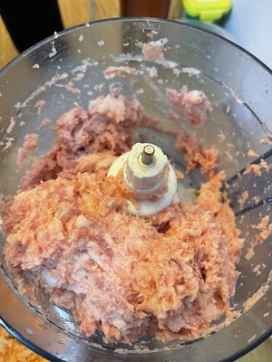 蓮藕豬肉丸子的做法 步驟4
