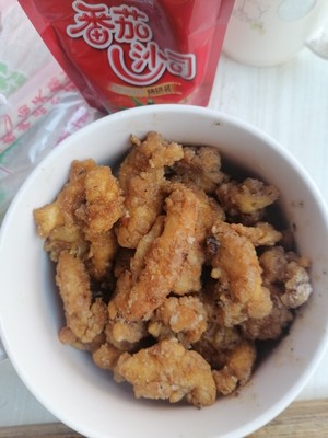 糖醋里脊(雞胸肉版本)超級好吃(??ω?)?嘿哦的做法 步驟6